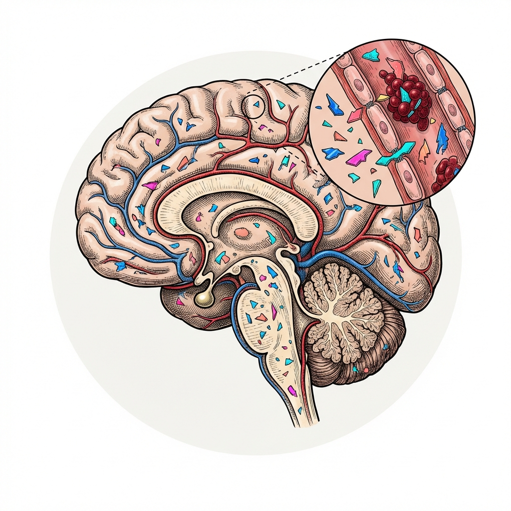 Nanoplastics found in brain tissue