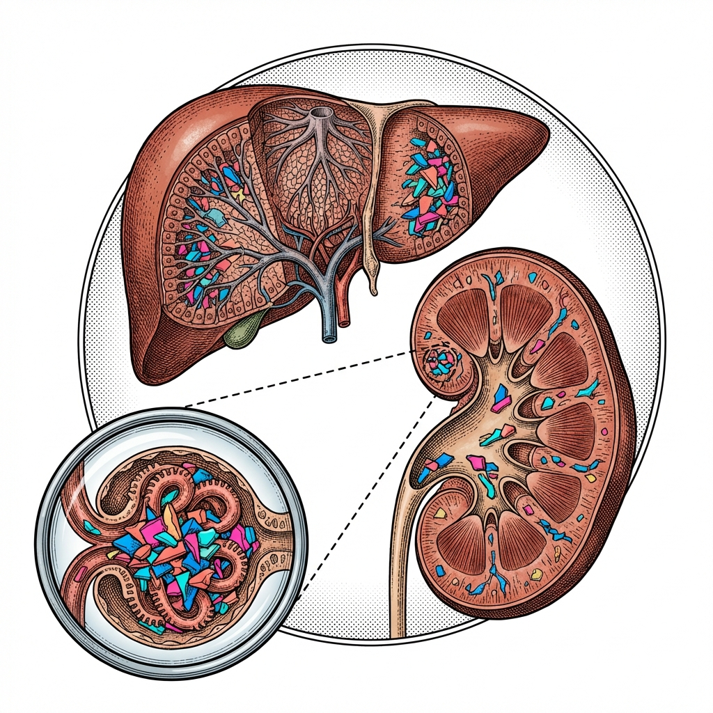 Nanoplastics found in liver tissue